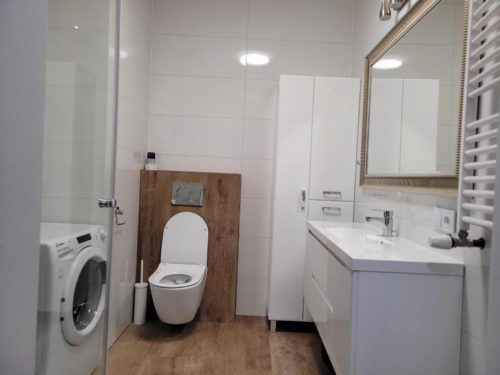 Krakowska Blue Studio Free Parking 2 Appartement Warschau Buitenkant foto