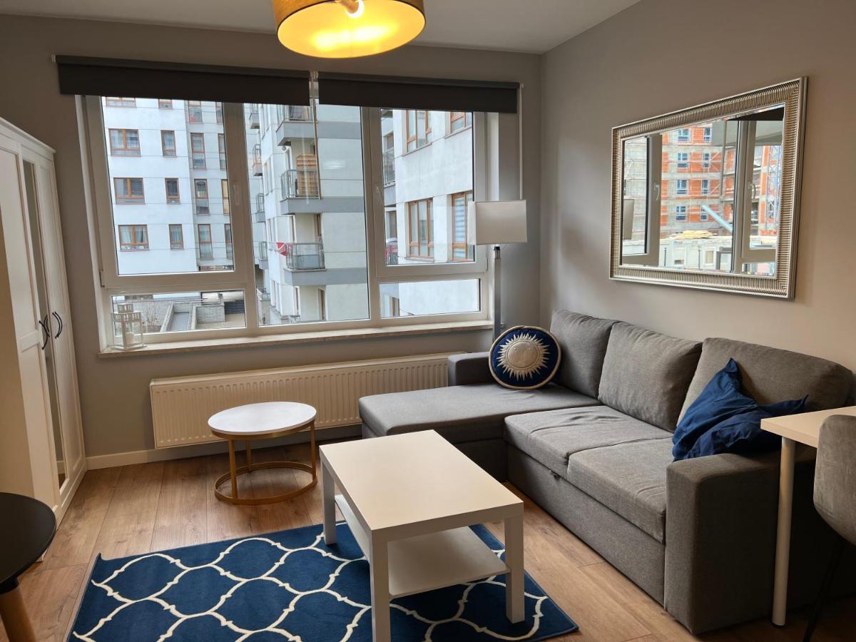 Krakowska Blue Studio Free Parking 2 Appartement Warschau Buitenkant foto