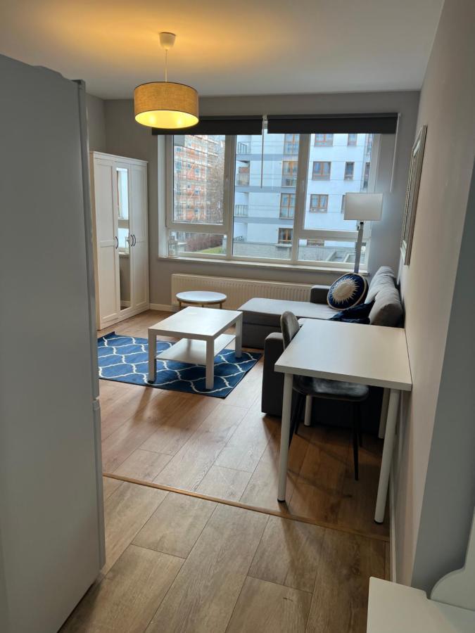 Krakowska Blue Studio Free Parking 2 Appartement Warschau Buitenkant foto