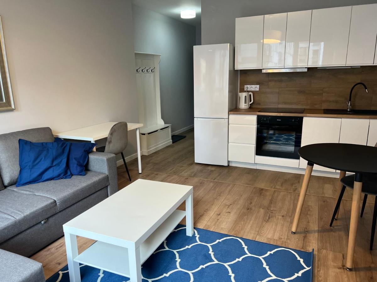 Krakowska Blue Studio Free Parking 2 Appartement Warschau Buitenkant foto